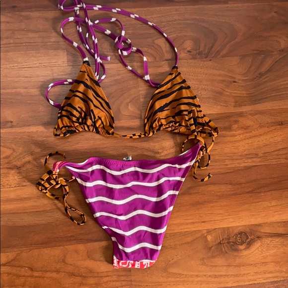 Charlie by MZ Multi Print Bikini - Picture 4 of 4